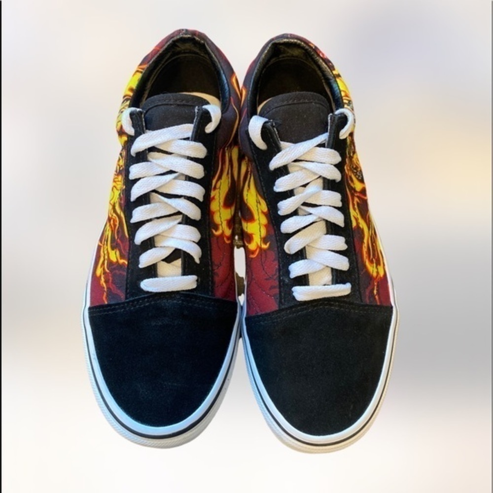 Vans Old Skool Samurai Rising Black Sneaker Skate Shoe - Picture 7 of 10